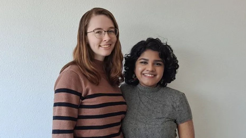 Ringling College Computer Animation (CA) graduates Lauryn Anthony ’22 (L) and Anushka Nair ’22 (R) worked together on Period Drama, a 2-minute animated short for their CA senior thesis.