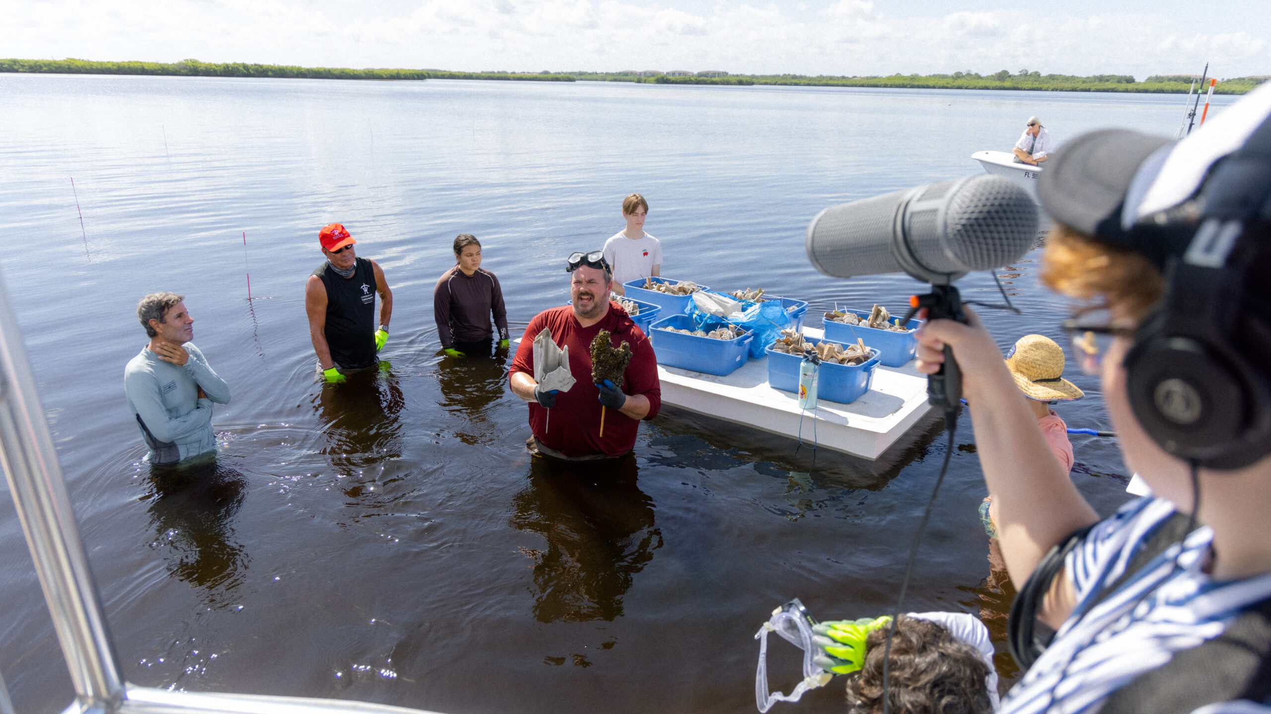 Film students intern on documentary shorts highlighting local eco-heroes