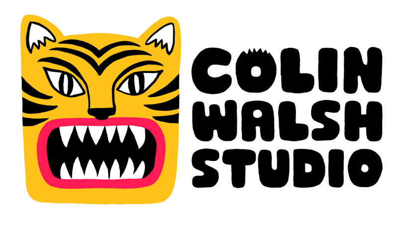 Tigersheep Friends printed goods and home décor